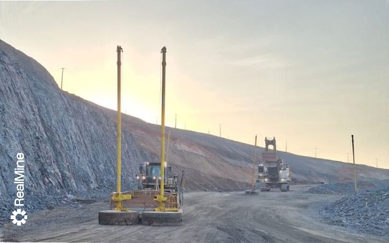 Trapézio para Cabos SHD — solução RealMine para mineração